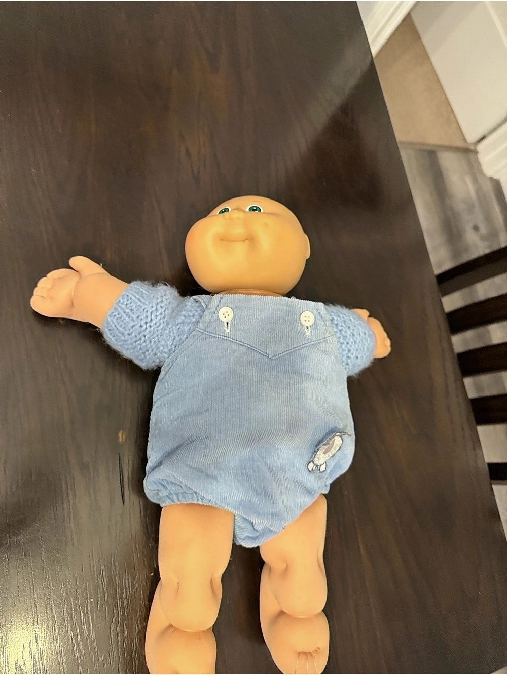 Cabbage Patch Kids Vintage 1982 Coleco Cabbage Patch Kids Doll with Blue